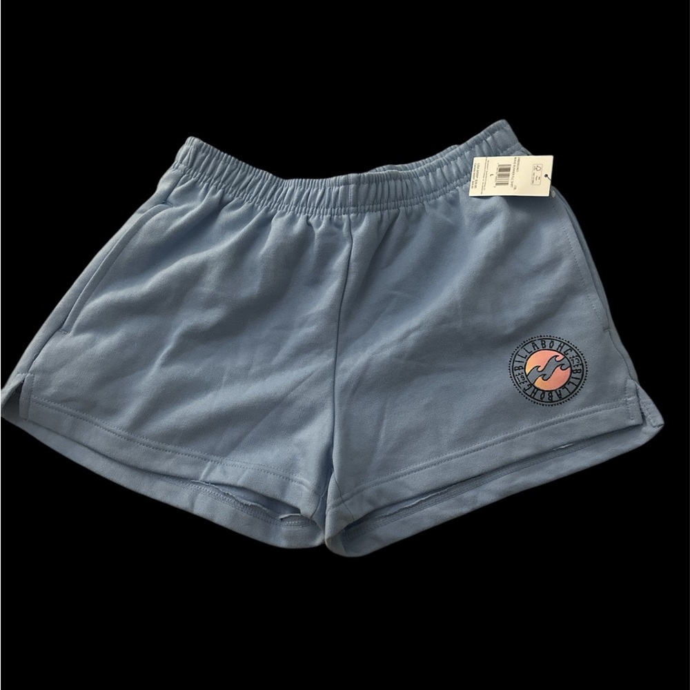 Billabong Blue Logo Athletic Shorts